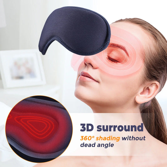 GlowFlex Eye Mask – Heat & Vibration Massage